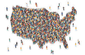 United States People Map